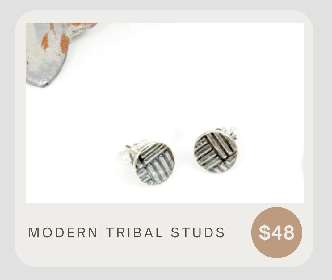 These have been shaped, kiln fired, work hardened, oxidized, tumbled, and polished. If you would prefer them shiny silver finish with no patina, please leave me a note when ordering. Great gift idea for teens or women or unisex.